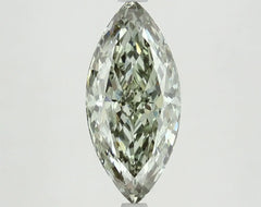 DovEggs 2.750ct Marquise F.V.Green VS2-LAB GROWN DIAMOND-LKG03A10