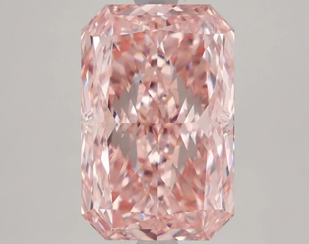 DovEggs 4.110ct Radiant F.V.Pink VS1-LAB GROWN DIAMOND-LFE67A8