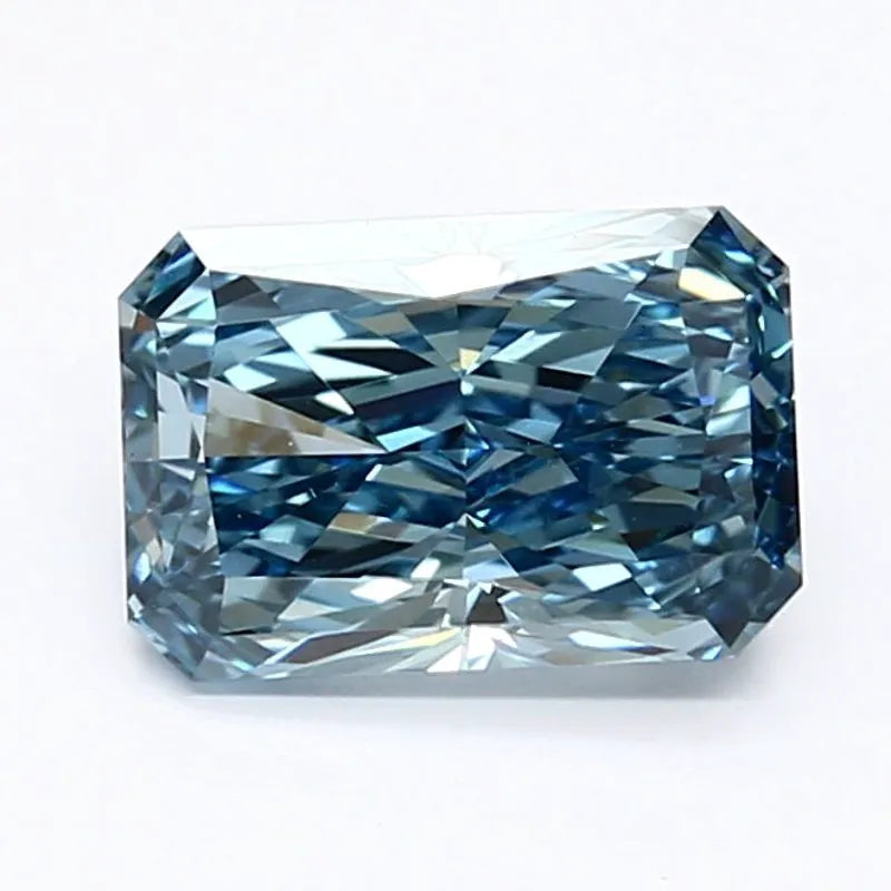 DovEggs 1.280ct Radiant F.V.Blue VS1-LAB GROWN DIAMOND-LET84A9