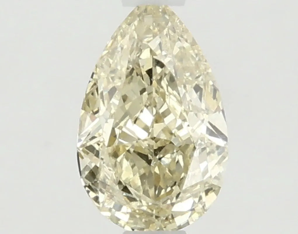 DovEggs 1.170ct Pear F.I.Yellow VS1-LAB GROWN DIAMOND-LKJ05A43