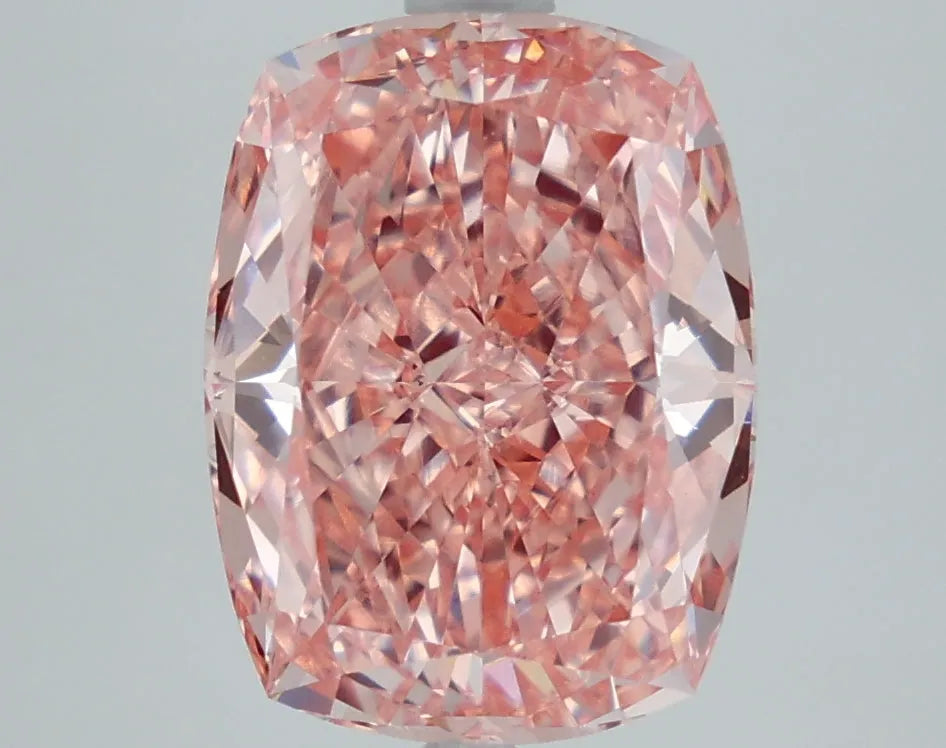 DovEggs 4.300ct Cushion F.V.Pink VS1-LAB GROWN DIAMOND-LFE35A41