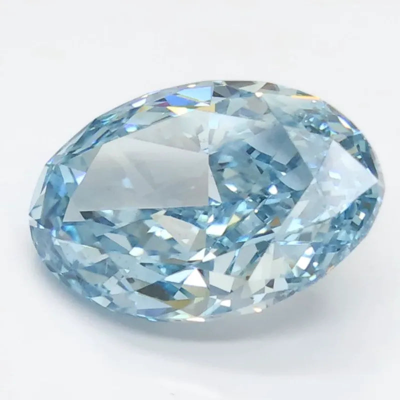 DovEggs 2.860ct Oval F.V.Blue VS1-LAB GROWN DIAMOND-LHG30GW1