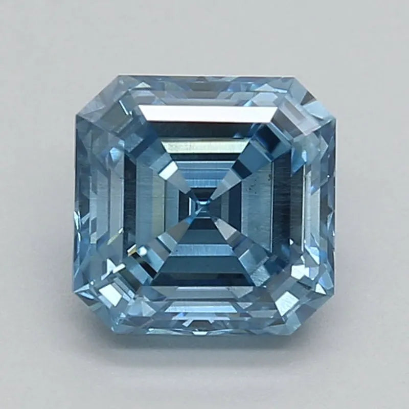 DovEggs 1.020ct Asscher F.V.Blue SI1-LAB GROWN DIAMOND-LRF169A23