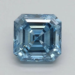 DovEggs 1.020ct Asscher F.V.Blue SI1-LAB GROWN DIAMOND-LRF169A23