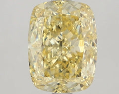 DovEggs 2.100ct Cushion F.I.Yellow VVS2-LAB GROWN DIAMOND-LKJ09A44