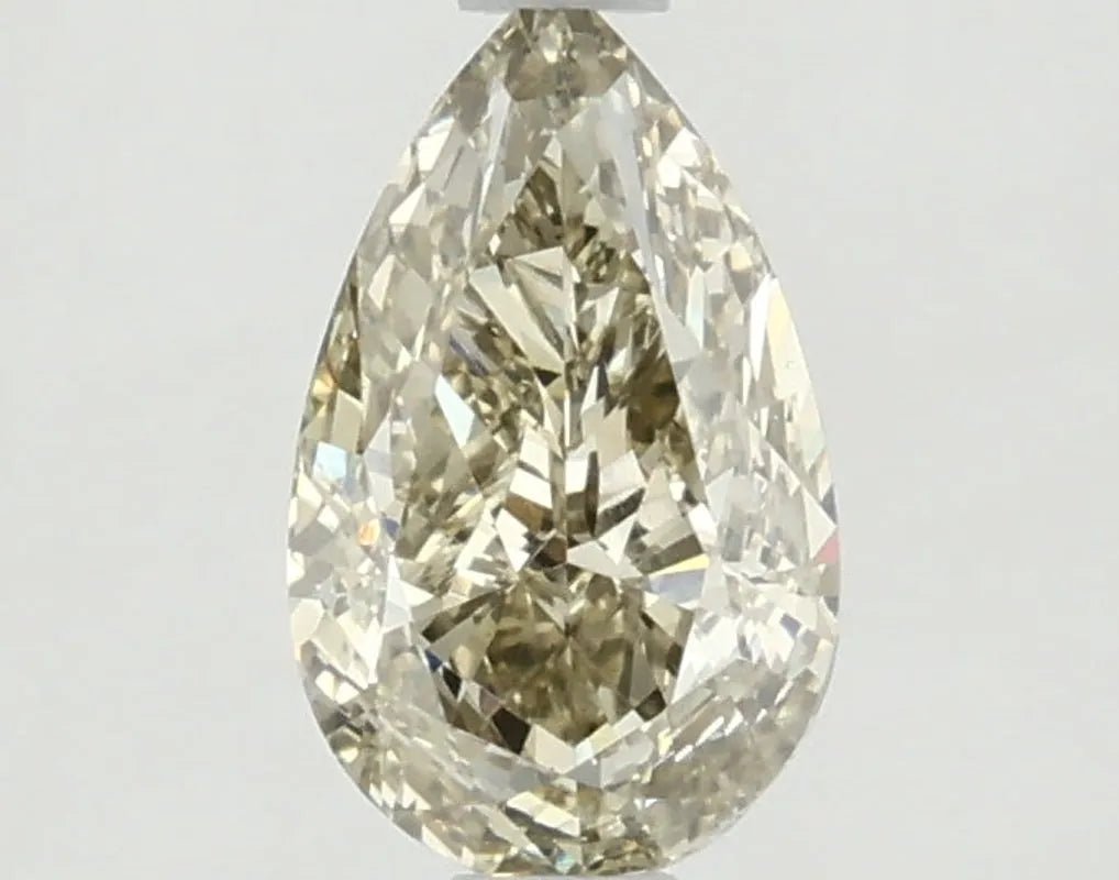 DovEggs 1.210ct Pear F.V.Yellow VS1-LAB GROWN DIAMOND-LKF04A83