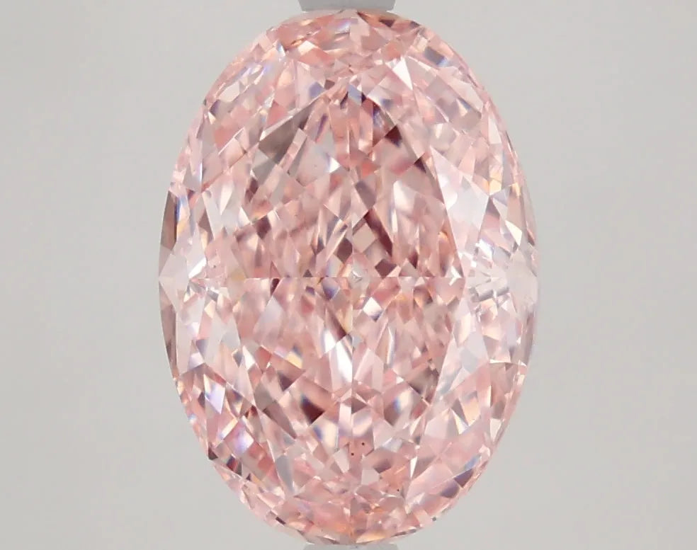 DovEggs 3.790ct Oval F.V.Pink VS1-LAB GROWN DIAMOND-LFE58A6