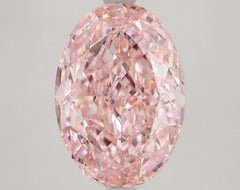 DovEggs 3.790ct Oval F.V.Pink VS1-LAB GROWN DIAMOND-LFE58A6
