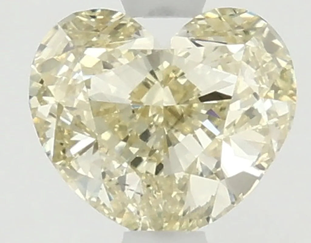 DovEggs 1.320ct Heart F.Yellow VS1-LAB GROWN DIAMOND-LKF05A22