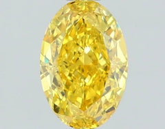 DovEggs 1.160ct Oval F.V.Yellow VS1-LAB GROWN DIAMOND-LSJ03B7