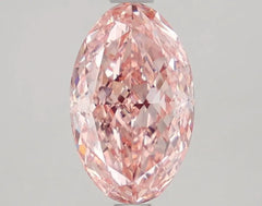 DovEggs 1.540ct Oval F.V.Pink VS1-LAB GROWN DIAMOND-LFE95A99