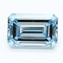 DovEggs 2.700ct Emerald F.I.Blue VS2-LAB GROWN DIAMOND-LET133F204