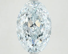 DovEggs 4.060ct Oval F.V.Blue VS2-LAB GROWN DIAMOND-LAE131A24