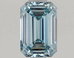 DovEggs 1.090ct Emerald F.I.Blue VS1-LAB GROWN DIAMOND-LLA191A151