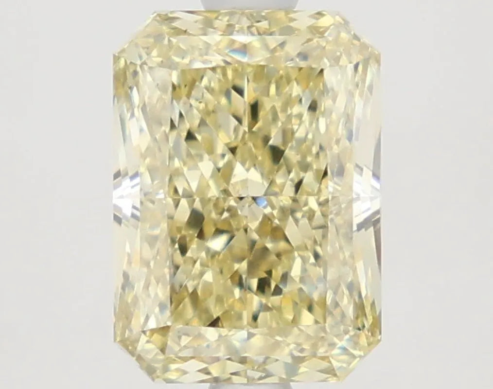 DovEggs 2.090ct Radiant F.Yellow VS2-LAB GROWN DIAMOND-LKJ11A61