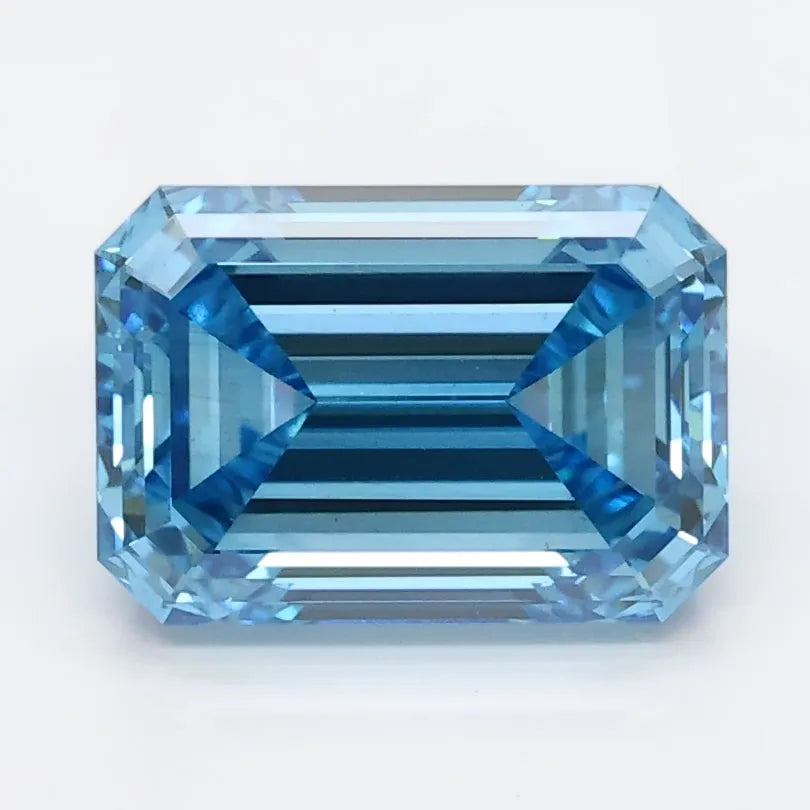 DovEggs 2.160ct Emerald Blue VS2-LAB GROWN DIAMOND-LGS410504