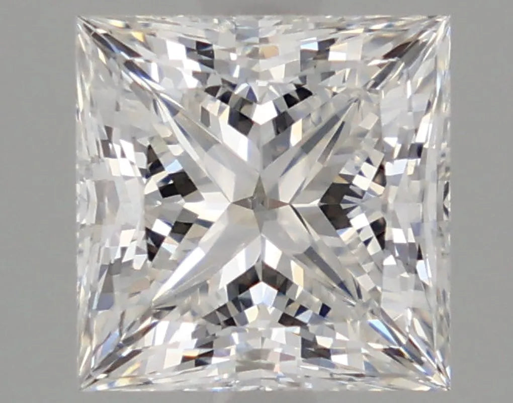 DovEggs 2.780ct K100 Princess F VS2-LAB GROWN DIAMOND-LEP192A1
