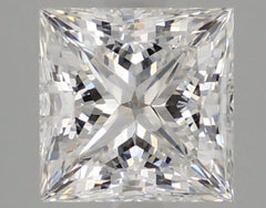 DovEggs 2.780ct K100 Princess F VS2-LAB GROWN DIAMOND-LEP192A1