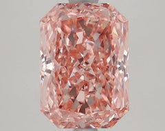DovEggs 2.540ct Radiant F.V.Pink VS2-LAB GROWN DIAMOND-LEK67A25