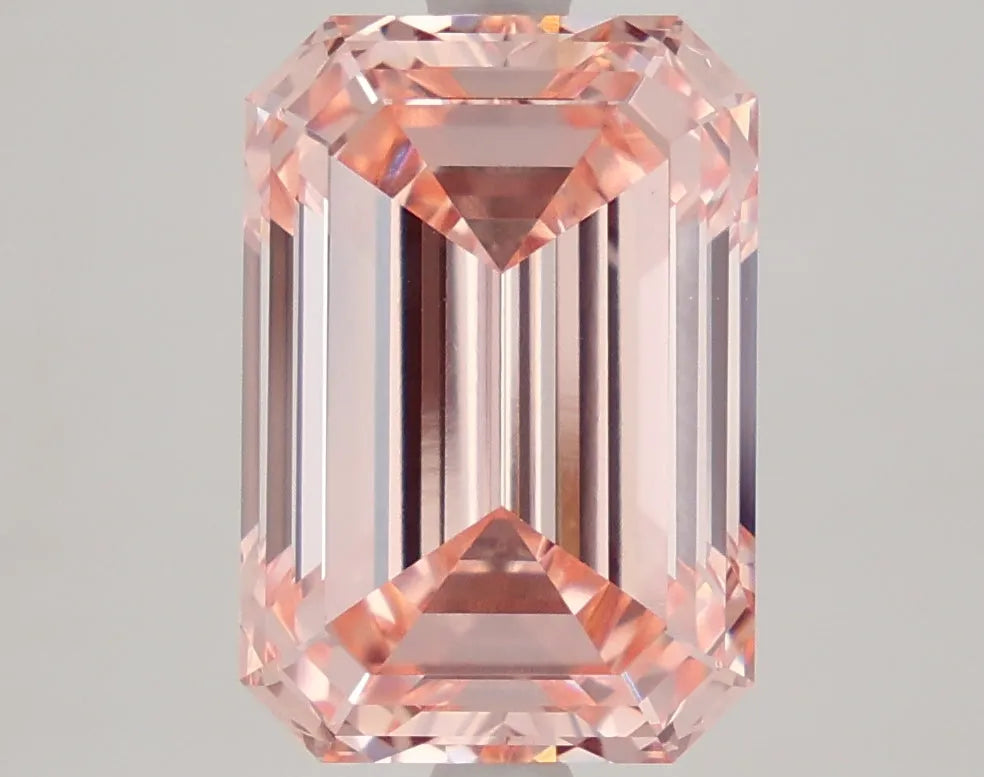 DovEggs 5.100ct Emerald F.I.Pink VS1-LAB GROWN DIAMOND-LFE72A24