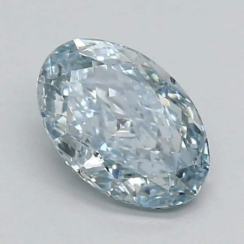 DovEggs 0.790ct Oval F.V.Blue VVS2-LAB GROWN DIAMOND-LLA484A8