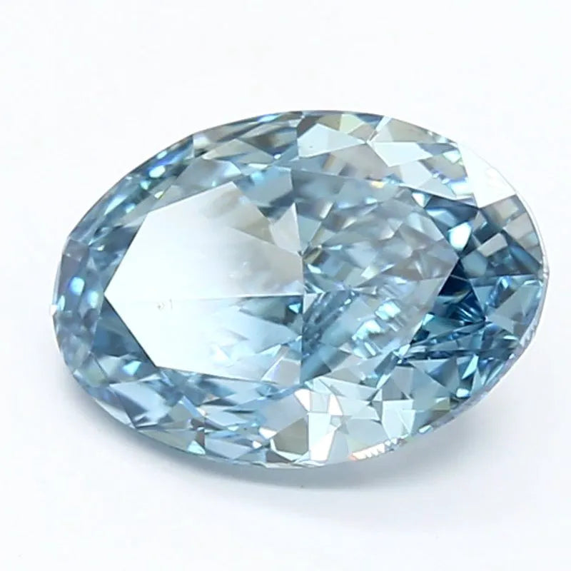 DovEggs 2.380ct Oval F.V.Blue VS1-LAB GROWN DIAMOND-LES25M2