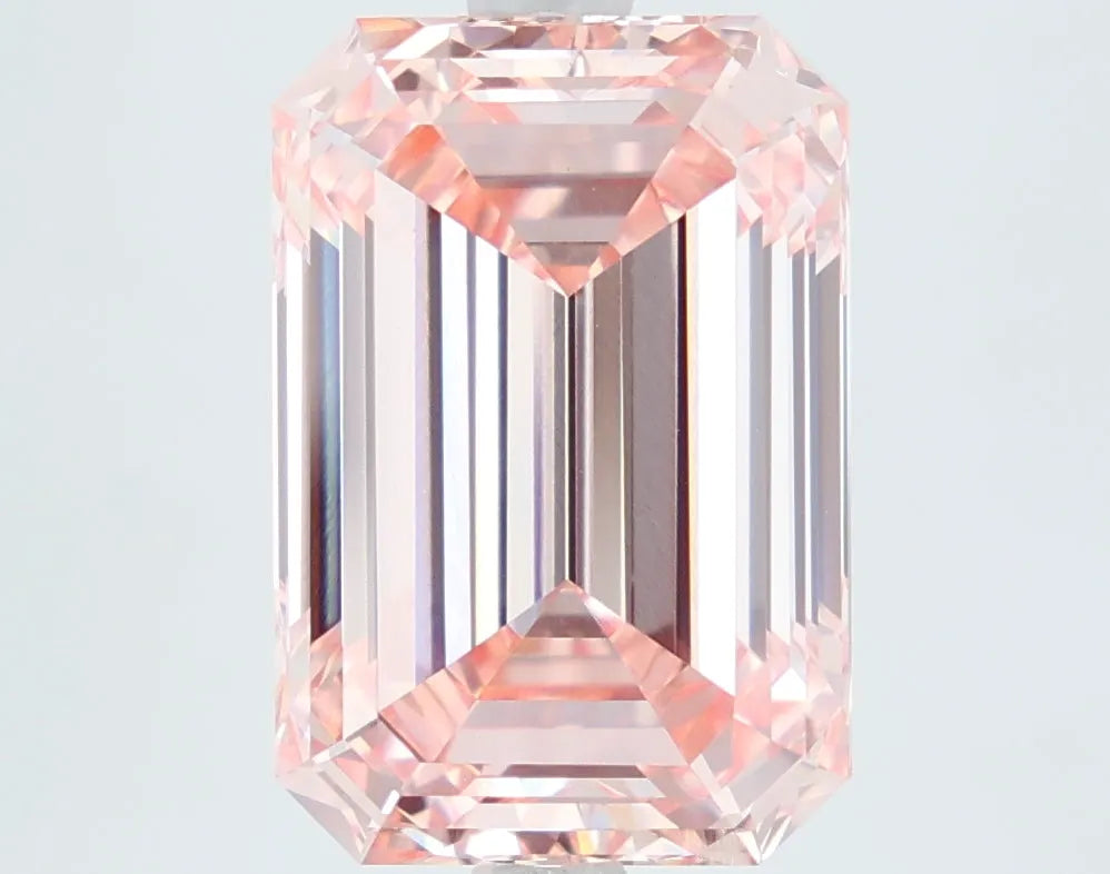 DovEggs 5.130ct Emerald F.I.Pink VVS2-LAB GROWN DIAMOND-LFE49A54