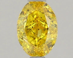DovEggs 1.070ct Oval F.V.Yellow VVS2-LAB GROWN DIAMOND-LSJ03D2