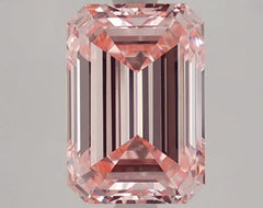 DovEggs 3.010ct Emerald F.I.Pink VS1-LAB GROWN DIAMOND-LFE87A81