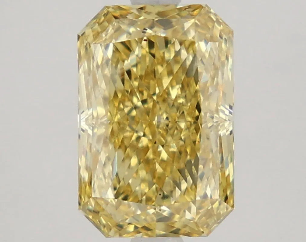 DovEggs 2.550ct Radiant F.I.Yellow VS2-LAB GROWN DIAMOND-LKF05A82