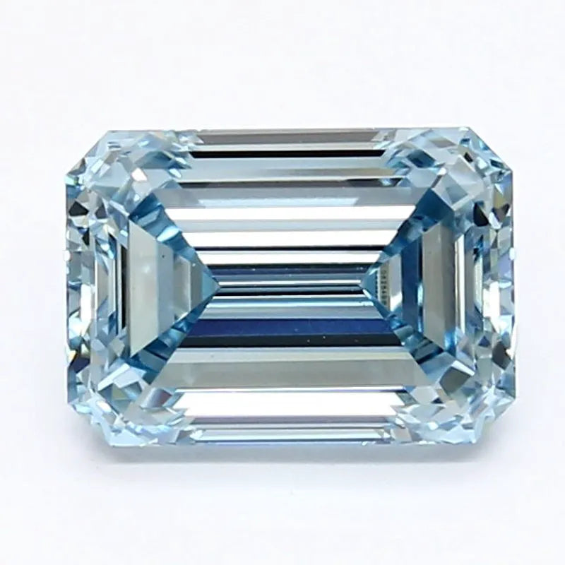 DovEggs 1.760ct Emerald F.I.Blue VS1-LAB GROWN DIAMOND-LET110H5