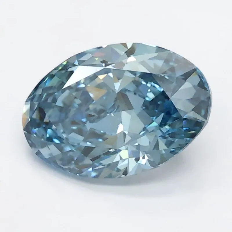 DovEggs 1.560ct Oval Blue VS1-LAB GROWN DIAMOND-LGS410463