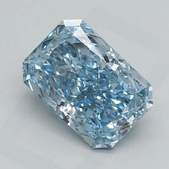 DovEggs 1.990ct Radiant F.V.Blue SI1-LAB GROWN DIAMOND-LEF90A20