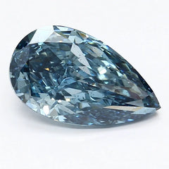 DovEggs 2.700ct Pear F.V.Blue SI2-LAB GROWN DIAMOND-LET89B5