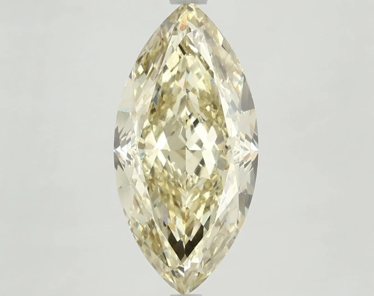 DovEggs 5.250ct Marquise F.I.Yellow VVS2-LAB GROWN DIAMOND-LKJ13A37