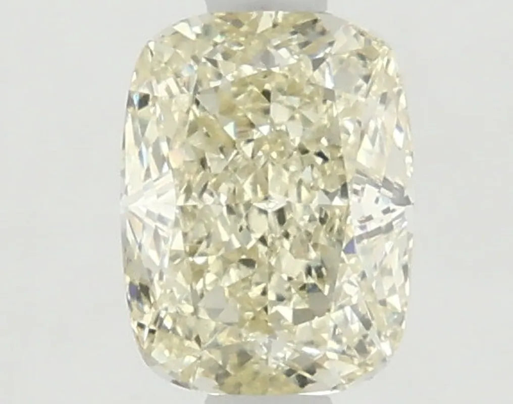 DovEggs 1.130ct Cushion F.V.Yellow VS1-LAB GROWN DIAMOND-LKF03A12