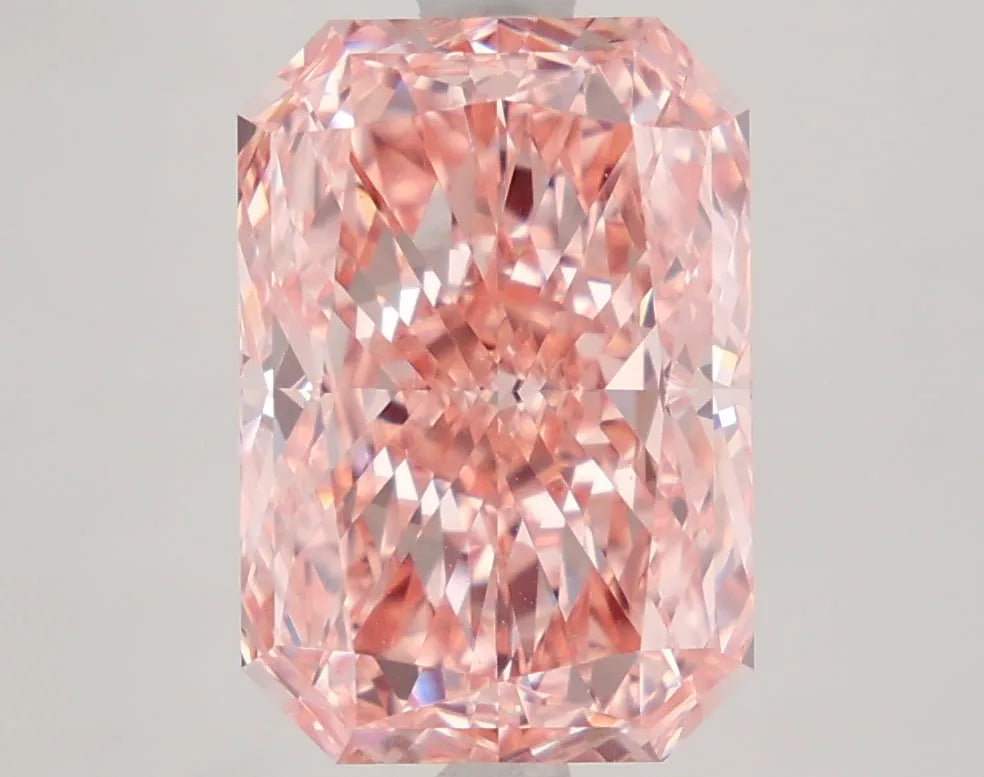 DovEggs 4.480ct Radiant F.V.Pink VVS2-LAB GROWN DIAMOND-LFE84A2