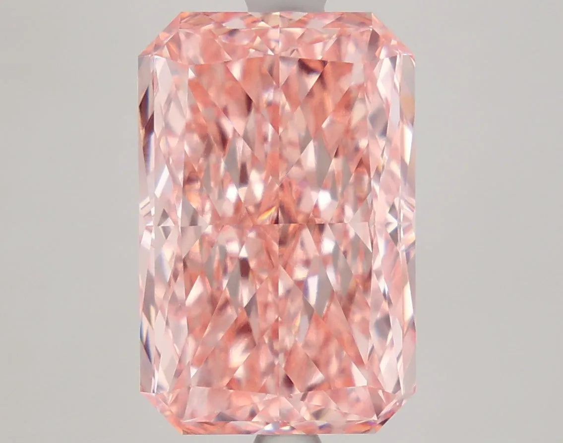 DovEggs 6.160ct Radiant F.V.Pink VVS2-LAB GROWN DIAMOND-LKP53A4