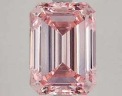 DovEggs 3.550ct Emerald F.I.Pink VS2-LAB GROWN DIAMOND-LFN09A13