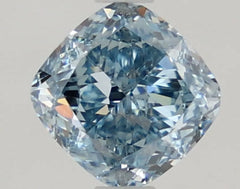 DovEggs 1.060ct Cushion F.V.Blue VVS2-LAB GROWN DIAMOND-LRF182A4