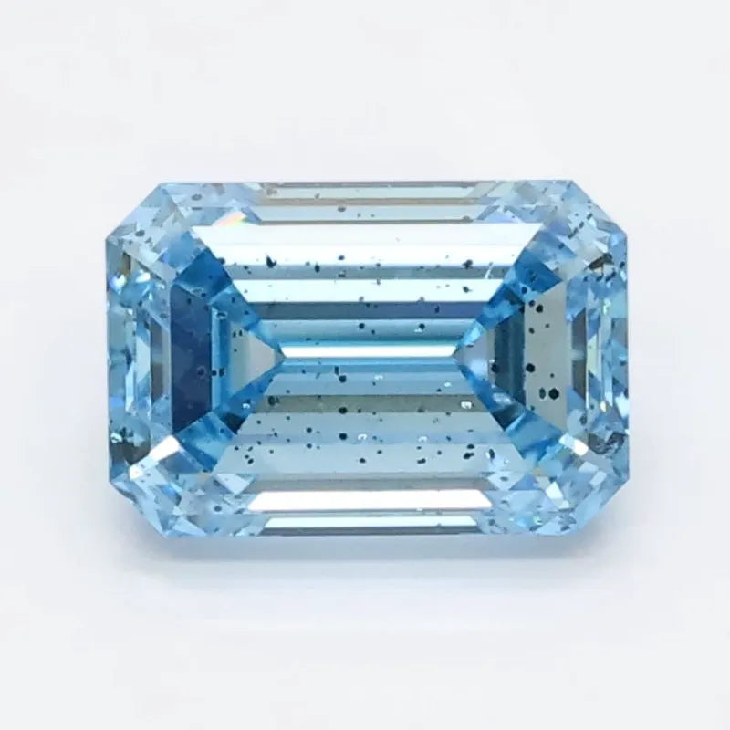 DovEggs 1.030ct Emerald Blue I1-LAB GROWN DIAMOND-LGS411170