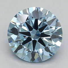 DovEggs 2.020ct Round F.V.Blue VS1-LAB GROWN DIAMOND-LEG16A253