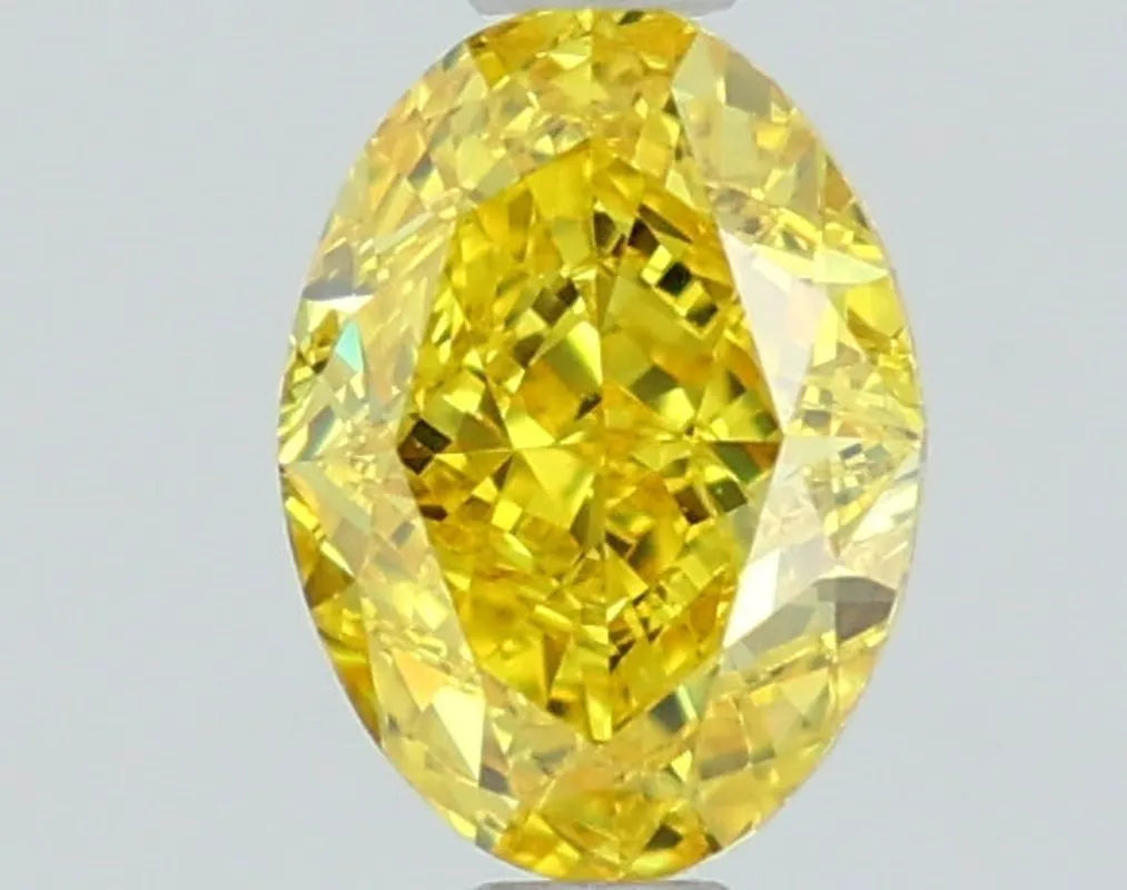 DovEggs 1.040ct Oval F.V.Yellow VVS2-LAB GROWN DIAMOND-LSJ04C1