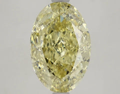 DovEggs 3.230ct Oval F.I.Yellow VS1-LAB GROWN DIAMOND-LKF06A10