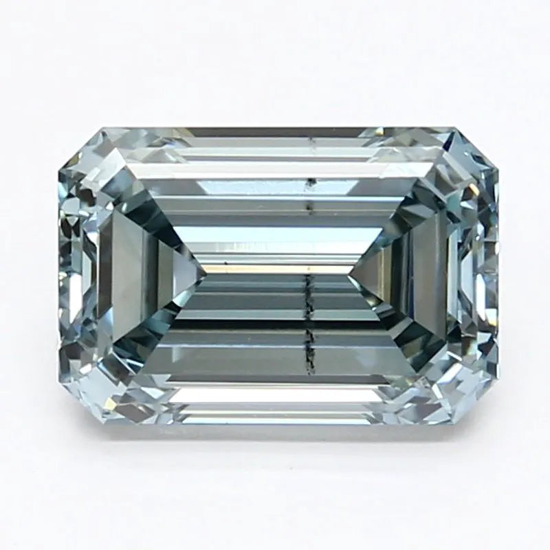 DovEggs 2.170ct Emerald F.I.Blue VS2-LAB GROWN DIAMOND-LEP147B3