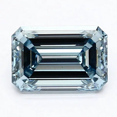 DovEggs 1.200ct Emerald F.I.Blue VS2-LAB GROWN DIAMOND-LET102C21