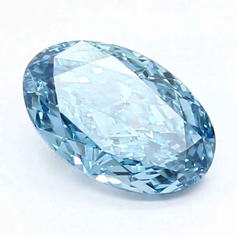 DovEggs 1.480ct Oval F.V.Blue VVS2-LAB GROWN DIAMOND-LEK28K13