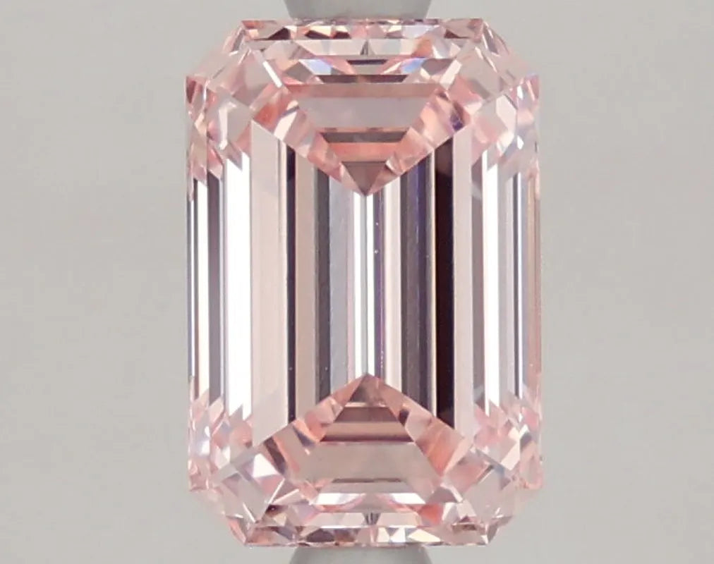 DovEggs 1.590ct Emerald F.I.Pink VS1-LAB GROWN DIAMOND-LKP74A87