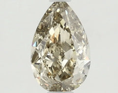 DovEggs 1.100ct Pear F.V.Yellow VS1-LAB GROWN DIAMOND-LKJ04A46
