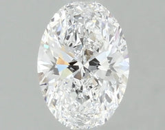 DovEggs 1.000ct Oval D VVS2-LAB GROWN DIAMOND-LRB07E10
